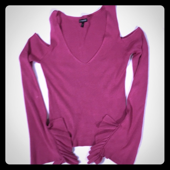 Express cold shoulder shirt - Picture 1 of 1